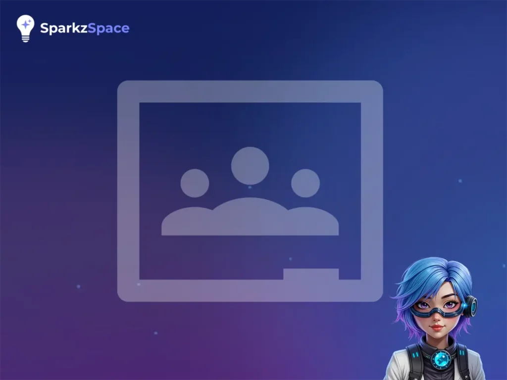 Teacher setting up Sparkz platform for classroom learning