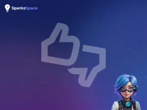 Abstract representation of feedback shaping AI development