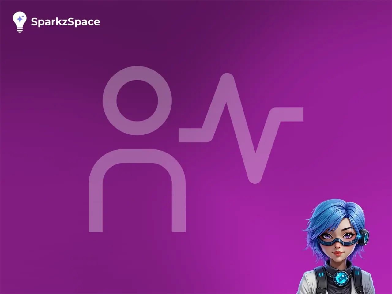 Teen using Sparkz app for learning and conversation